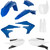 Acerbis Yamaha YZ 250 FX 2020-2021 Full Replacement Body Kit - OE Blue/White - Yamaha Front / Rear / Left / Right Image 1