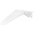 Acerbis Yamaha YZ 250 FX 2020-2021 Rear Fender - White Image 1