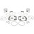 Wiseco Arctic Cat EXT 550 19921993 Piston Kit Image 1