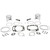 Wiseco Arctic Cat EXT Powder Special 19951996 Piston Kit Image 1