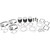 Wiseco Arctic Cat Triple Touring 600 19992000 Piston Kit Image 1