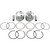 Wiseco HarleyDavidson 1200 Super Glide FXE 19741980 Piston Kit  0.20 Image 1