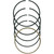 Wiseco HarleyDavidson 883 Custom XLC 19982006 Ring Set X Series 0.010" Image 1