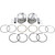 Wiseco HarleyDavidson Duo Glide FLH 19581964 Piston Kit  .060 Image 1