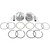 Wiseco HarleyDavidson Electra Glide Standard FLHT 1983 Piston Kit  .020  High Compression Image 1