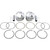 Wiseco HarleyDavidson Electra Glide Standard FLHT 1983 Piston Kit  Standard  High Compression Image 1