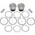 Wiseco HarleyDavidson Electra Glide Standard FLHT 19951998 Tracker Series Piston Kit 8.51 3.508" Image 1
