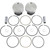 Wiseco HarleyDavidson Fat Bob FXEF 1985 Piston Kit  .020 Image 1