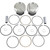 Wiseco HarleyDavidson Fat Bob FXEF 1985 Piston Kit 3.498" Image 1