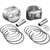 Wiseco HarleyDavidson Low Rider FXRS 19861993 Piston Kit  .030 Image 2