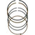 Wiseco HarleyDavidson Low Rider FXS 19791982 Ring Set X Series 0.040" Image 1