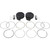 Wiseco HarleyDavidson Softail Custom EFI FXSTC 20072010 Forged Piston Kit 9.01 3.875" VM Series 1691cc Image 1