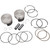 Wiseco HarleyDavidson Softail Custom FXSTC 19861999 Tracker Series Piston Kit 8.51 3.518" Image 2