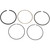 Wiseco HarleyDavidson Softail Deluxe EFI FLSTNI 20072017 Piston Ring Set Image 1