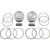 Wiseco HarleyDavidson Softail Rocker C FXCWC 20072011 Tracker Series Piston 3.885" Image 1