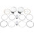 Wiseco HarleyDavidson Super Glide Custom EFI FXDCI 20052006 Tracker Series Piston Kit 10.51 3.875" Image 1