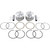 Wiseco HarleyDavidson Super Glide II FXR 19821983 Piston Kit  Standard Image 1