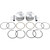 Wiseco HarleyDavidson Super Glide II FXRS 19821983 Piston Kit  .040 Image 1