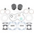 Wiseco Polaris RMK 700 Dragon 20072010 Piston Kit Image 1