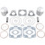 Wiseco Polaris SL 700 Deluxe 1997 Piston Kit  .040 Image 1