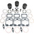 Wiseco SkiDoo Formula Mach Z 19931996 Piston Rebuild Kit 69.50mm 784cc Image 1