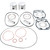 Wiseco SkiDoo Formula MX II 1993 Piston Kit Image 1