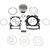Wiseco Yamaha Raptor 700R 4x2 20062014 Piston Rebuild Kit 9.21 Image 1