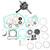 Wiseco Yamaha YFM 350 Warrior 19872004 Engine Rebuild Kit 83.50mm Image 2 Wiseco Yamaha YFM 350 Warrior 19872004 Engine Rebuild Kit 83.50mm Image 2