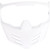 Icon Elsinore Helmet Replacement Face Mask Gloss White