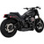 Vance & Hines 2018-2024 Harley-Davidson Softail Fat Bob 114 FXFBS 2-into-1 Hi-Output Short Exhaust System - Stainless Steel - Black Image 1