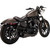 Vance & Hines 2004-2013 Harley-Davidson 1200 Custom EFI XLC Upsweep 2-into-1 Exhaust System - Stainless Steel - Black Image 2