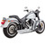 Vance & Hines 2001-2009 Harley-Davidson Softail Night Train EFI FXSTBI Big Shots Staggered Exhaust System - Chrome Image 1
