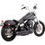 Vance & Hines 2006-2009 Harley-Davidson Super Glide EFI FXDI Big Shots Staggered Exhaust System - Matte Black Image 1