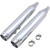 Vance & Hines 2012 Harley-Davidson CVO Road Glide Custom FLTRXSE 4-1/2" Torquer Mufflers for '95-'16 FL - Chrome Image 2