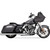 Vance & Hines 1995-2006 Harley-Davidson Electra Glide Classic FLHTC 4-1/2" Torquer Mufflers for '95-'16 FL - Chrome Image 4