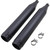Vance & Hines 1995-2006 Harley-Davidson Electra Glide Classic FLHTC 4-1/2" Torquer Mufflers for '95-'16 FL - Black Image 2