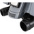 Vance & Hines 1995-2006 Harley-Davidson Electra Glide Classic FLHTC 4-1/2" Torquer Mufflers for '95-'16 FL - Black Image 6