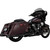 Vance & Hines 2017-2023 Harley-Davidson Road Glide Custom FLTRX 4-1/2" Torquer Slip-On Mufflers - Machine Cut Image 1