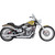 Vance & Hines 2010 Harley-Davidson Softail Custom EFI FXSTC 3" Twin Slash Slip-On Muffler - Chrome Image 1