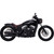 Vance & Hines 2016-2022 Indian Scout Sixty 3" Twin Slash Slip-On Mufflers - Black Image 2