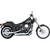 Vance & Hines 2007-2009 Harley-Davidson Softail Rocker C FXCWC 3" Twin Slash Slip-On Muffler - Chrome Image 2