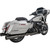 Vance & Hines 2022-2023 Harley-Davidson Street Glide ST FLHXST Hi-Output Slip-On Mufflers - Dark Chrome - 4-1/2" Image 5