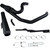 Bassani Xhaust 2001-2003 Harley-Davidson Super Glide T-Sport FXDXT Road Rage 2-to-1 Exhaust System - Black Short Image 2