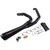 Bassani Xhaust 2017-2025 Harley-Davidson Electra Glide Police FLHTPI Road Rage 2-to-1 Short Exhaust System - Black Image 2