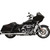 Bassani Xhaust 2017-2025 Harley-Davidson Electra Glide Police FLHTPI DNT Megaphone Slip-On Mufflers - Chrome/Chrome Image 1