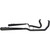Bassani Xhaust 2010-2016 Harley-Davidson Electra Glide Ultra Limited FLHTK True-Dual Down Under System - Black Image 1