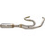 Bassani Xhaust 2017-2025 Harley-Davidson Electra Glide Police FLHTPI 2-into-1 Mid-Length Super Bike Exhaust System Image 5