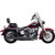 Bassani Xhaust 1997-2003 Harley-Davidson Softail Heritage Springer FLSTS Road Rage II B1 Power 2-to-1 System - Black Image 3