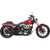 Bassani Xhaust 1993-2005 Harley-Davidson Wide Glide FXDWG Radial Sweeper Exhaust - Black/Black Image 1
