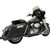Bassani Xhaust 1995-2005 Harley-Davidson Electra Glide Classic FLHTC Megaphone Slip-On Mufflers - Black/Black Image 1
